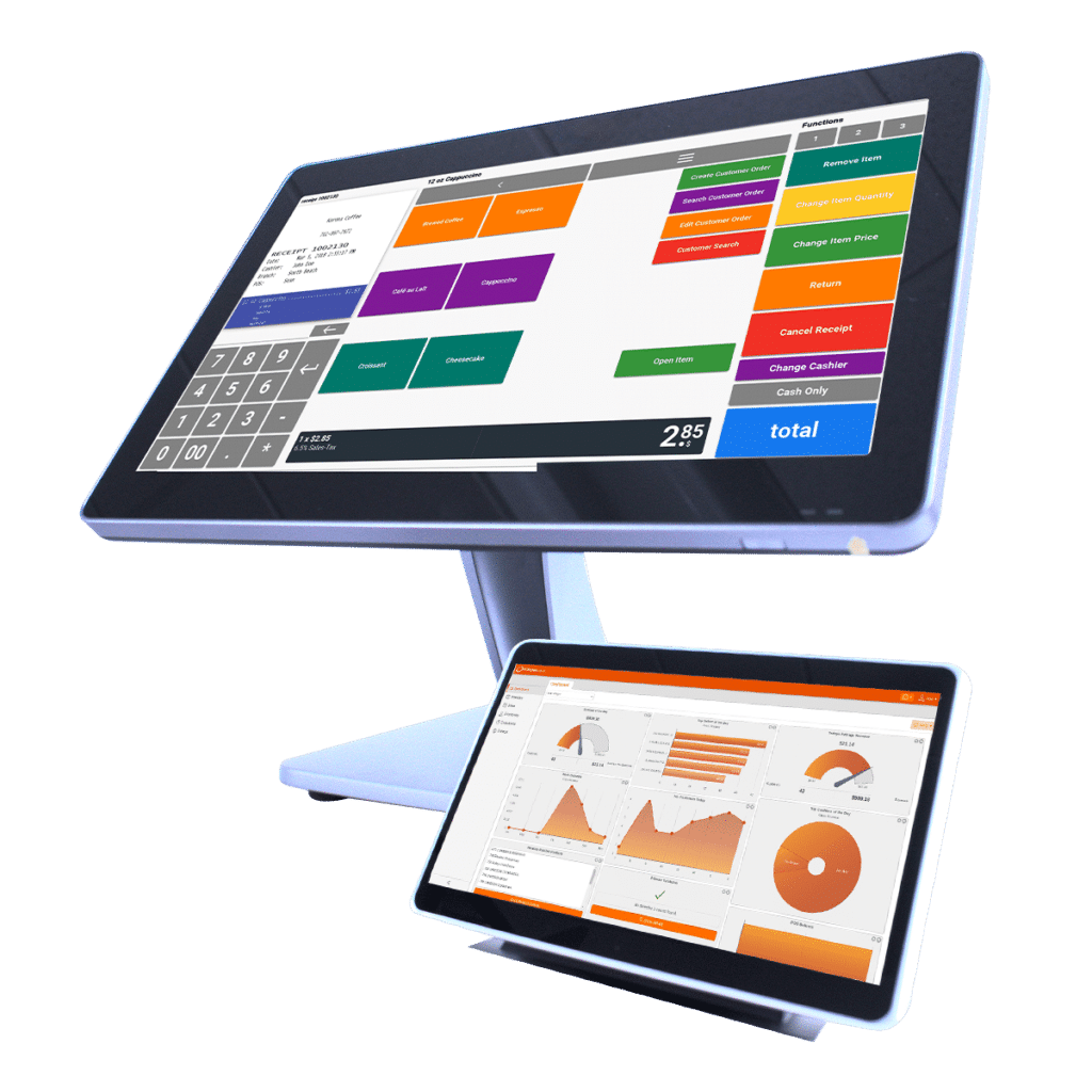 KORONA POS Software on Terminal Hardware