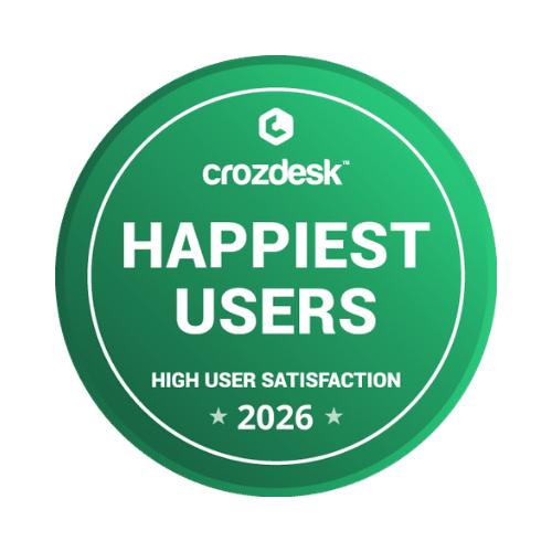 Crozdesk Happiest Users 2026