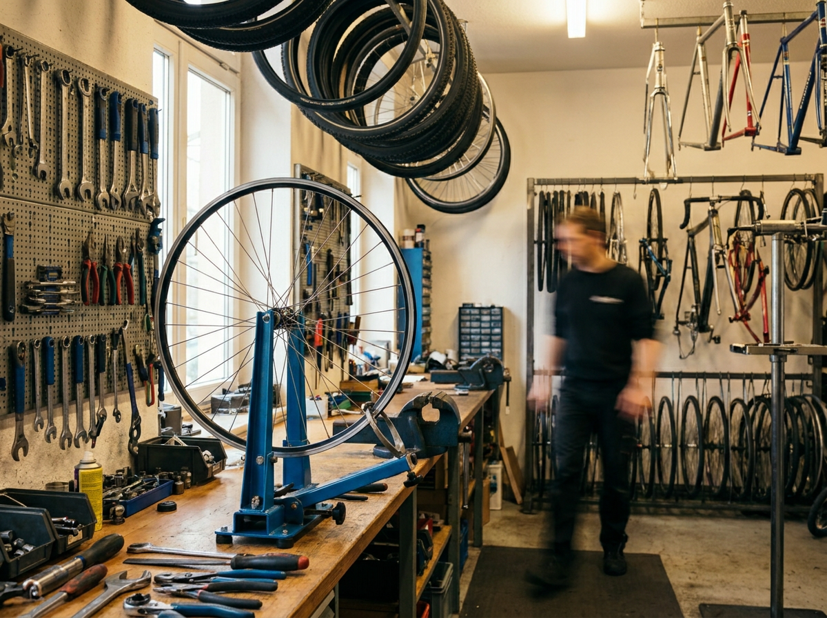 Kassensystem für Fahrrad- und Reparaturservices